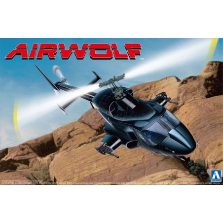 AIRWOLF HELICOPTER High-tech armed helicopter at the speed of sound, Airwolf! 