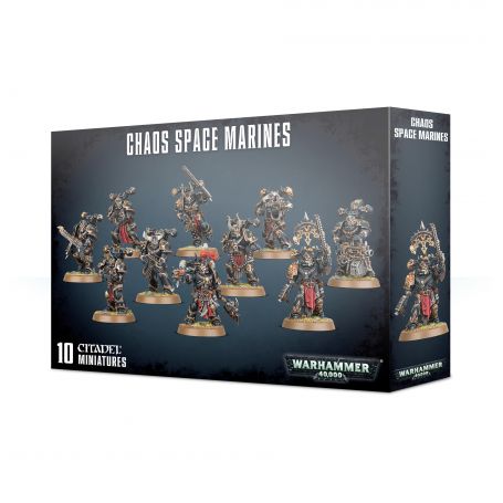 CHAOS SPACE MARINES 43-06
 Add-on and figurine sets for figurine games