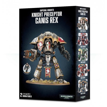 KNIGHT PRECEPTOR CANIS REX 54-15
 Add-on and figurine sets for figurine games