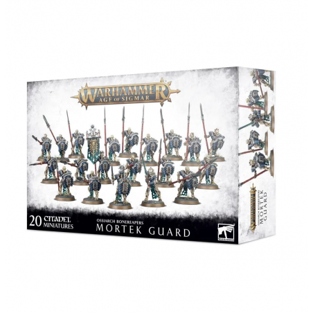 OSSIARCH BONEREAPERS MORTEK GUARD 94-25
 Add-on and figurine sets for figurine games