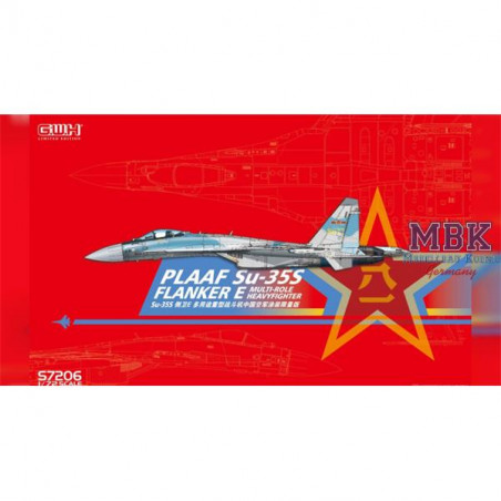 PLAAF Su-35S "Flanker E" Multirole Fighter Model kit