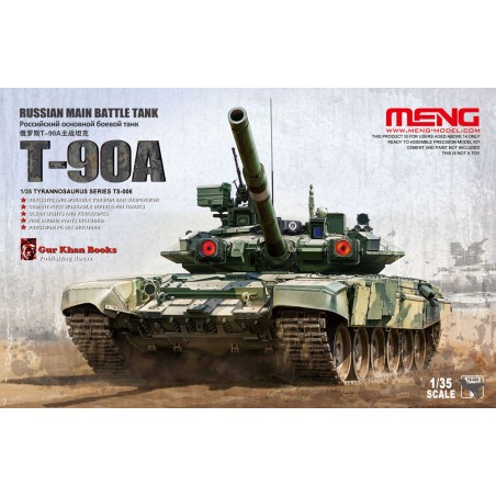 Russian T-90A Russian Main Battle Tank Model kit