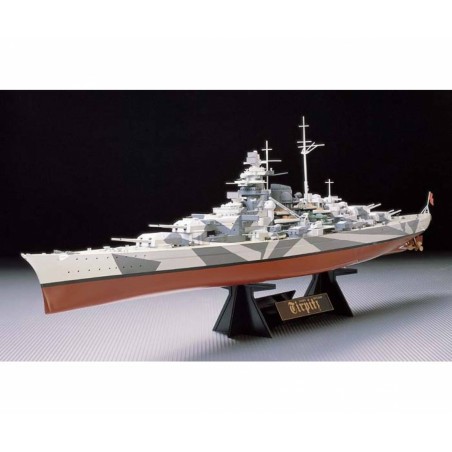 WWII German Battleship Tirpitz <p>Model kit</p>
