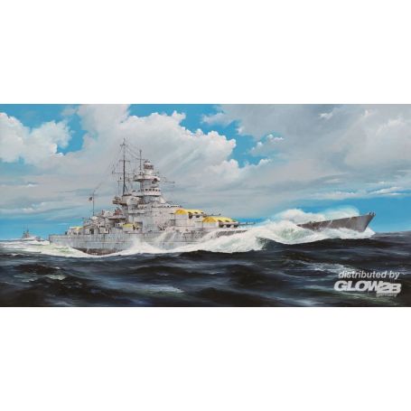 German Gneisenau Battleship Model kit